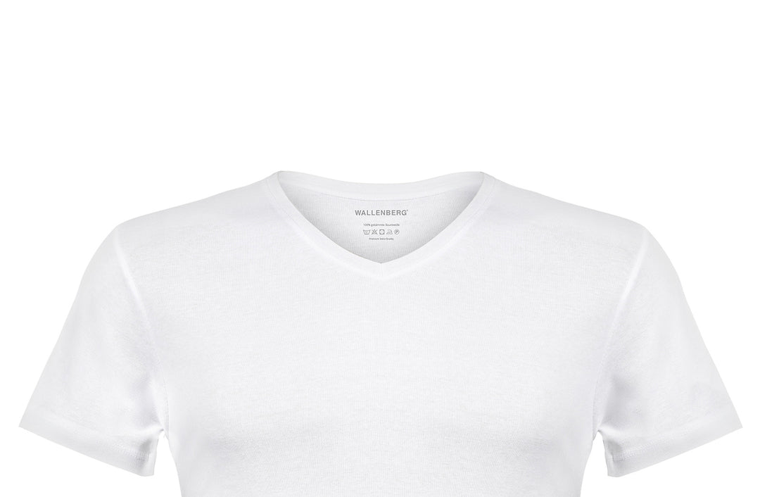 Wallenberg Heren Premium Modal T-Shirt 3-Pack, Zwart, M | Nauwsluitende Pasvorm, Extra Lang, Ademend | Rondhals Onderhemd voor Business, Vrije Tijd & Sport Wallenberg Heren Premium Modal T-Shirt 3-Pack, Zwart, M | Nauwsluitende Pasvorm, Extra Lang, Ademend | Rondhals Onderhemd voor Business, Vrije Tijd & Sport